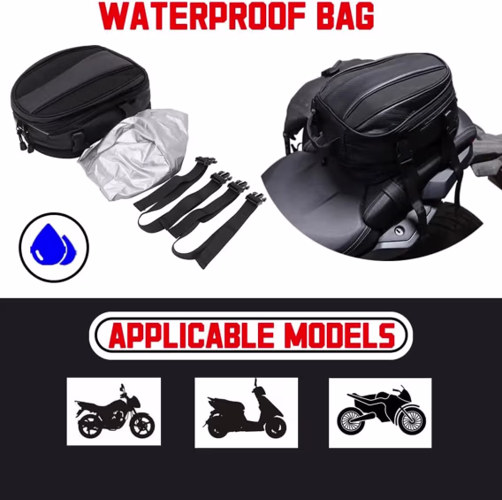 JFG RACING Motosiklet Kuyruk Çantası