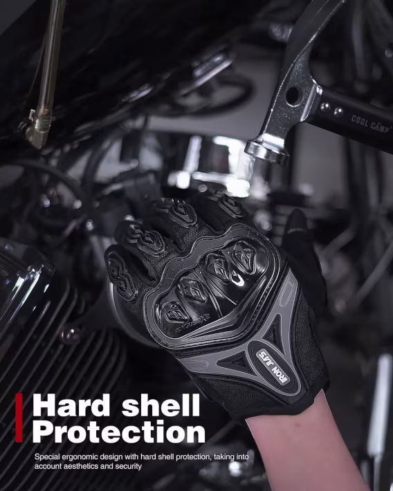 IRON JIA'S Yarış Motosiklet Eldiveni 