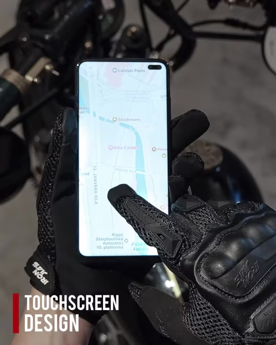 IRON JIA'S Yarış Motosiklet Eldiveni 