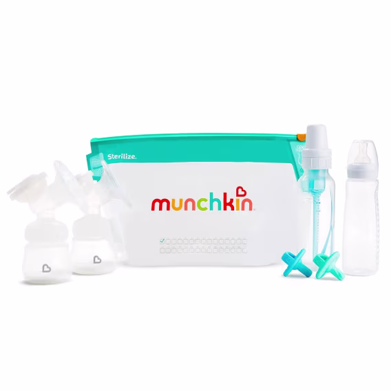 Munchkin® Sterilize™ Mikrodalga Şişe Buhar Sterilizatörü Torbaları