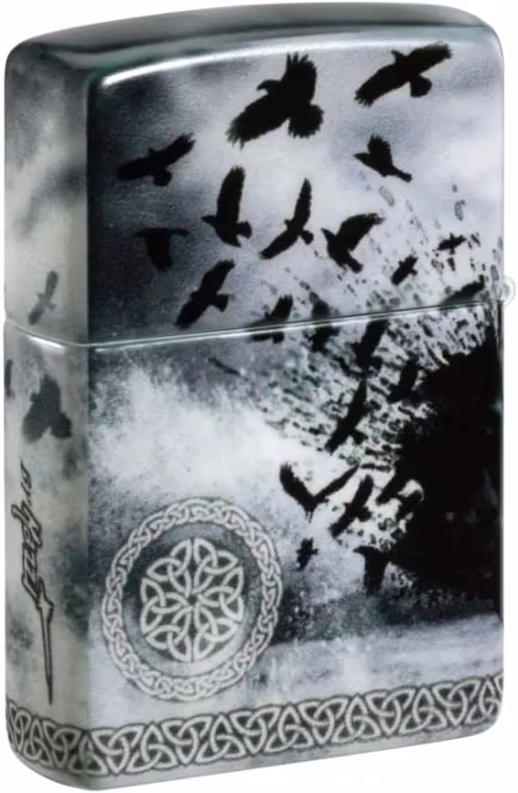 Zippo Efsanevi Çakmak (Zırh Yüksek Cilalı Krom Mjölnir)