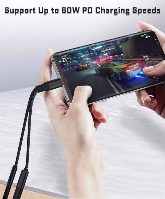 Elebase USB Tip C/3,5 mm Jak Ses Adaptörü ve Şarj Cihazı