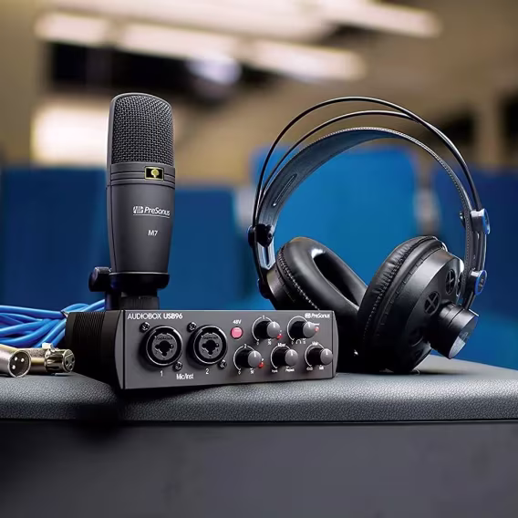 PreSonus AudioBox 96 25. Yıldönümü Stüdyo Kayıt Paketi