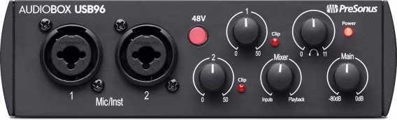 PreSonus AudioBox 96 25. Yıldönümü Stüdyo Kayıt Paketi