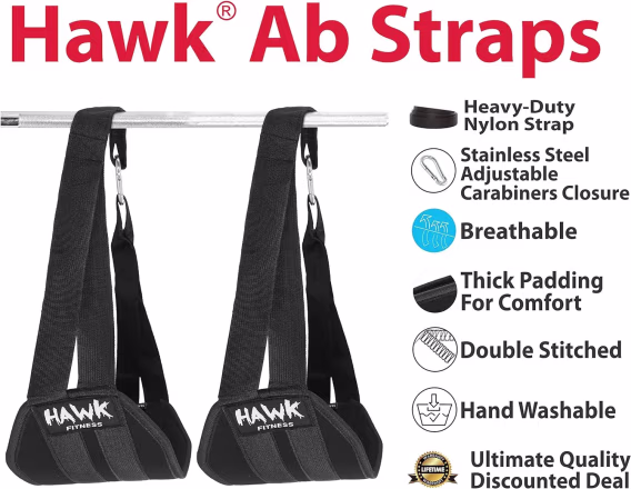 Hawk Sports Erkekler ve Kadınlar için  Ab Askıları