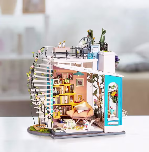 Rolife DIY Minyatür Ev Seti  Dora'nın Çatısı