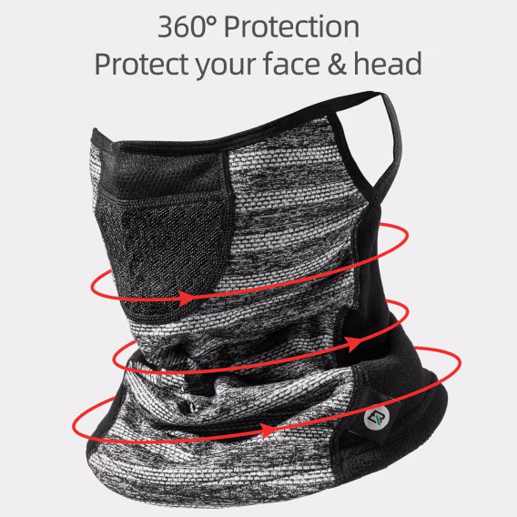 ROCKBROS Kulak Halkalı Kışlık Boyun Körüğü Isıtıcı