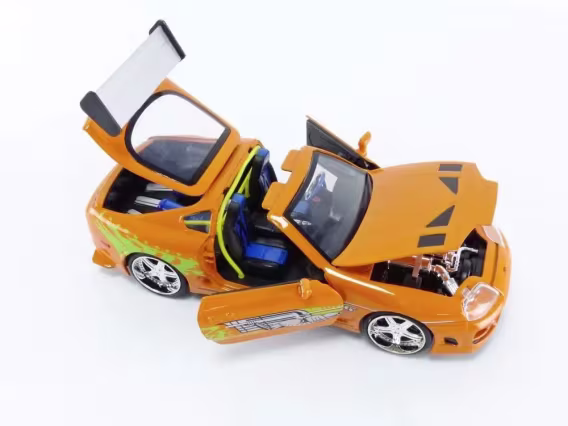 Jada 1:24 Diecast 1995 Toyota Supra  Brian O'Conner Figürü