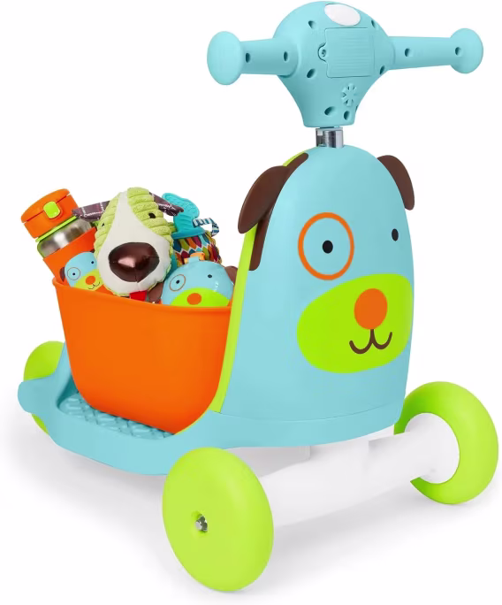 Skip Hop 3'ü 1 Arada Bebek Aktiviteli İtmeli Yürüteç
