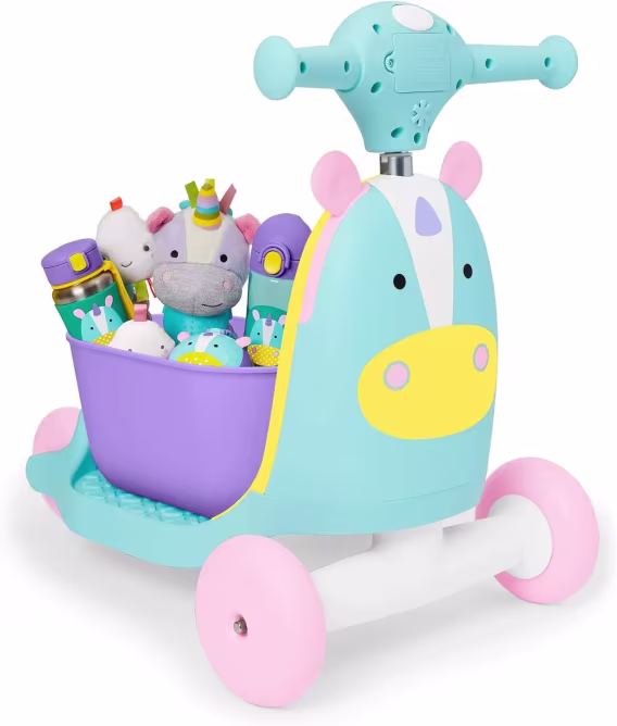 Skip Hop 3'ü 1 Arada Bebek Aktiviteli İtmeli Yürüteç