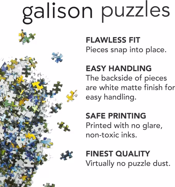Galison Karışık Kaset Puzzle