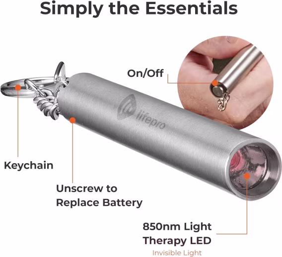 LifePro Vücut için Kızılötesi ve Kırmızı Işık Terapisi