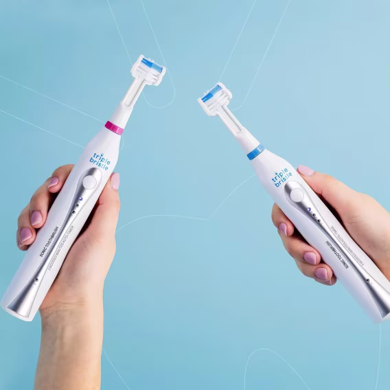 Triple Bristle Duo  2 Elektrikli Diş Fırçası