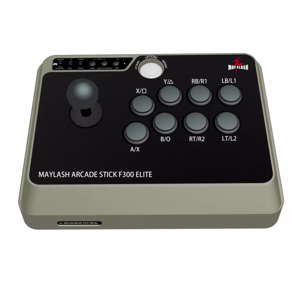 MAYFLASH Arcade Stick F300 Elite Sanwa Düğmeler ve Sanwa Joystick'ler