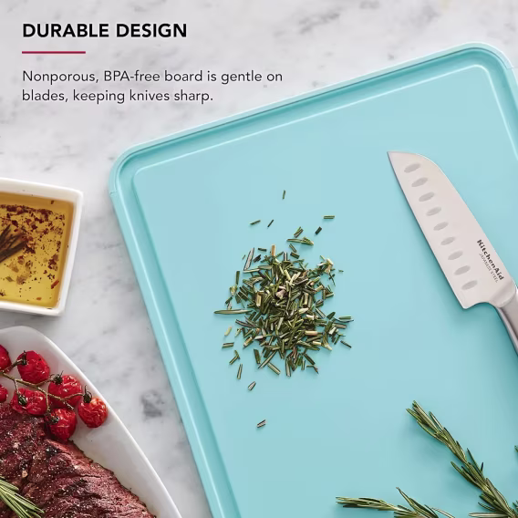 KitchenAid Klasik Plastik Kesme Tahtası