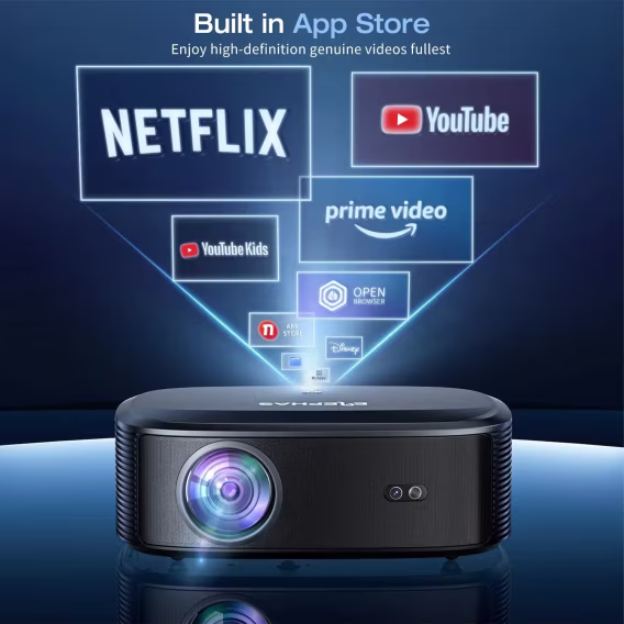 ELEPHAS Dış Mekan Film 4K Projektörü