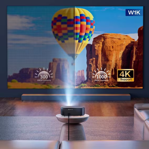 ELEPHAS Dış Mekan Film 4K Projektörü