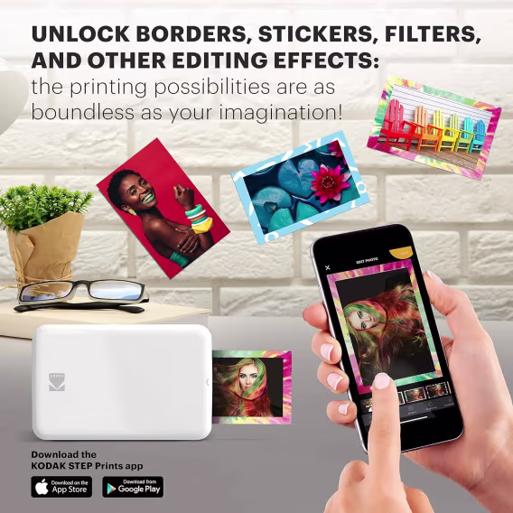 KODAK Step Anında Renkli Fotoğraf Yazıcısı