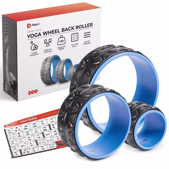 Lifepro Yoga Tekerleği 3'lü Sırt Seti