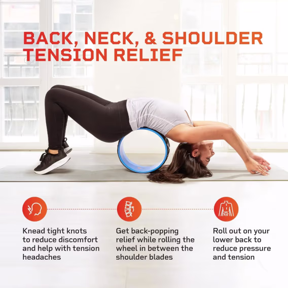 Lifepro Yoga Tekerleği 3'lü Sırt Seti