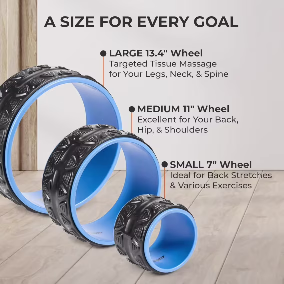 Lifepro Yoga Tekerleği 3'lü Sırt Seti