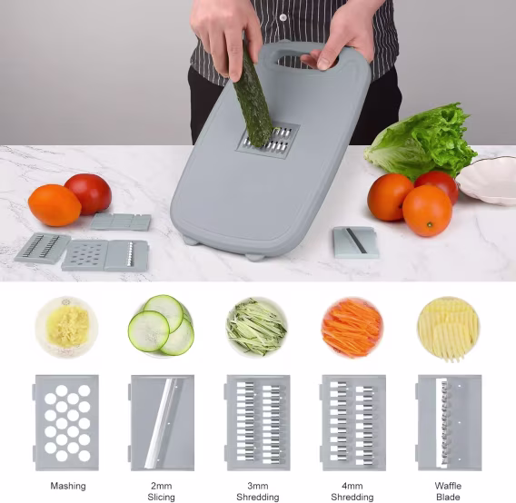  Gintan Katlanabilir Kesme Tahtası, 9'u 1 Arada Çok Fonksiyonlu