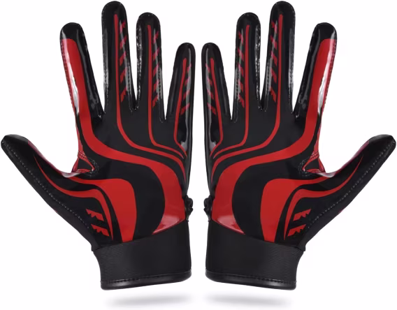 SPOMAT Genç Alıcı Futbol Eldiveni (Silikon Tutuş)