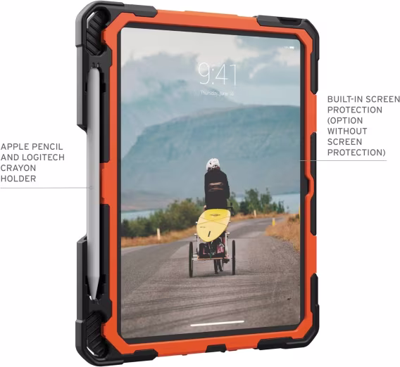 UAG iPad 10.9” 10. Nesil 2022 Ayarlanabilir Standlı Kılıf