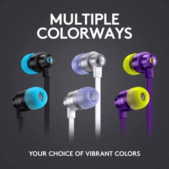 Logitech G333 Kulakiçi Oyuncu Kulaklığı