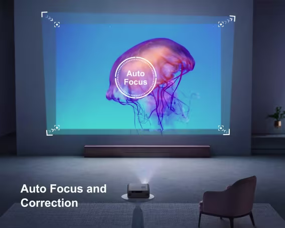 Wimius P62 1080P Wife 6 Bluetooth Dış Mekan Film Projektörü 