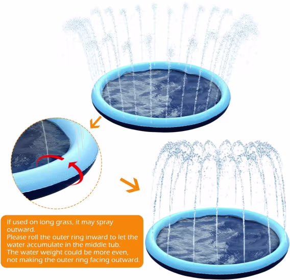 Jasonwell Kaymaz Köpek Yağmurlama Pedi 