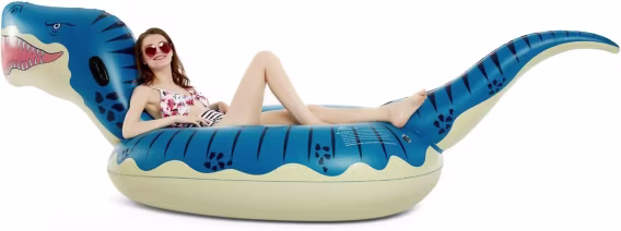 Jasonwell Şişme Dinozor Yüzme Havuzu Şamandıra