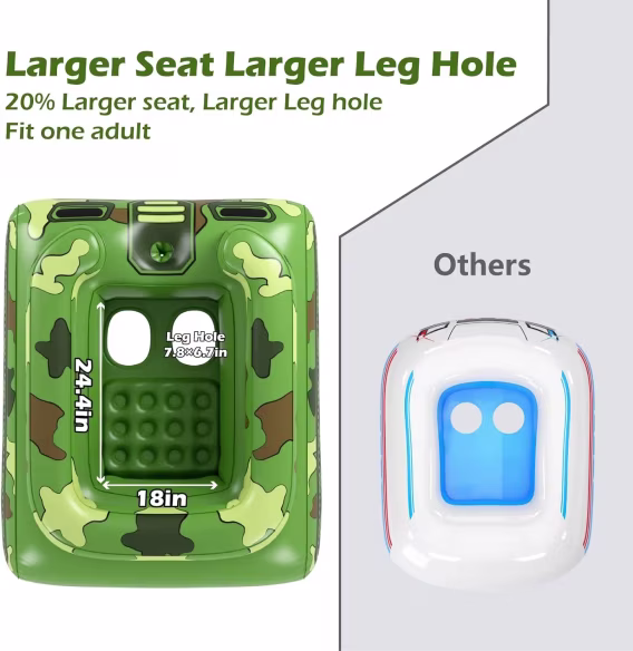 Jasonwell Yetişkinler İçin Şişme Tank Havuzu