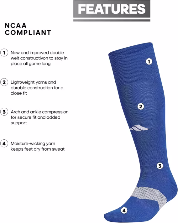 Adidas Unisexyetişkin Metro 6 Futbol Çorapları (1 çift)