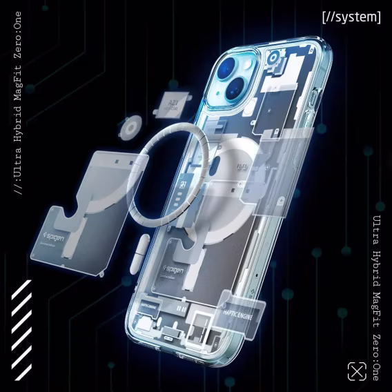 Spigen Manyetik Ultra Hybrid MagFit iPhone 15 Plus Kılıf