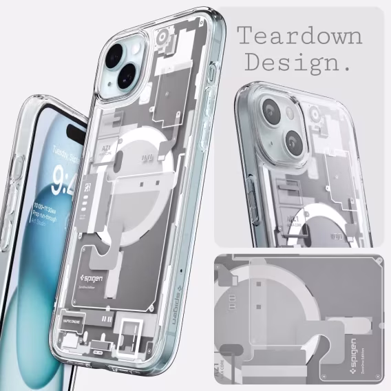 Spigen Manyetik Ultra Hybrid MagFit iPhone 15 Plus Kılıf