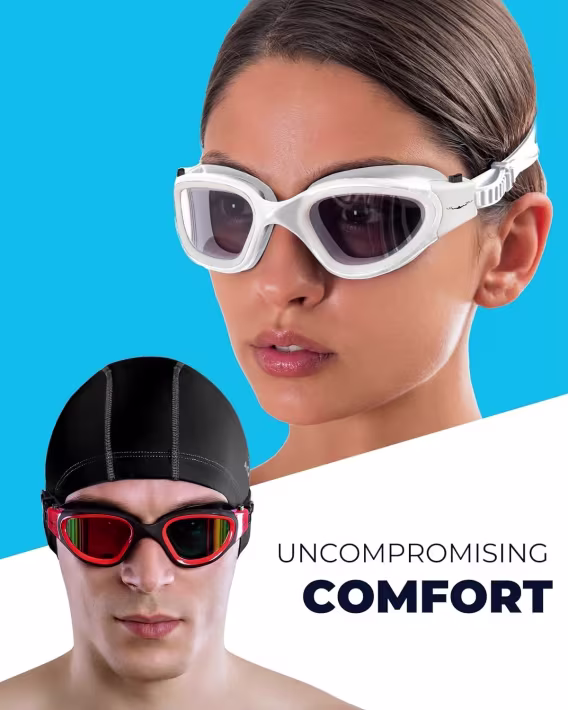 AqtivAqua Geniş Görüşlü Yüzme Gözlüğü