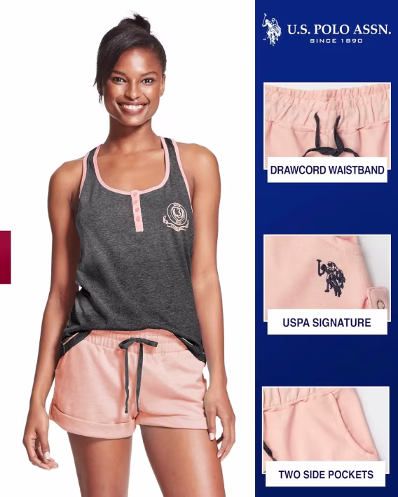 U.S. Polo Assn. Essentials Bayan Pijama Takımı