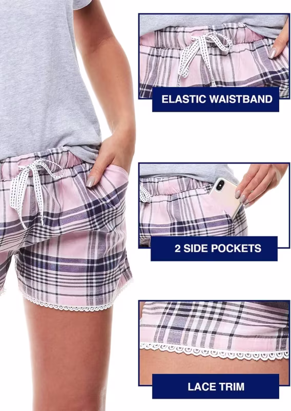 U.S. Polo Assn. Bayan Kısa Kollu Uyku Takımı