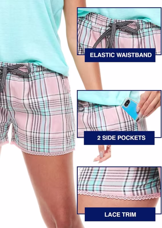 U.S. Polo Assn. Bayan Kısa Kollu Uyku Takımı