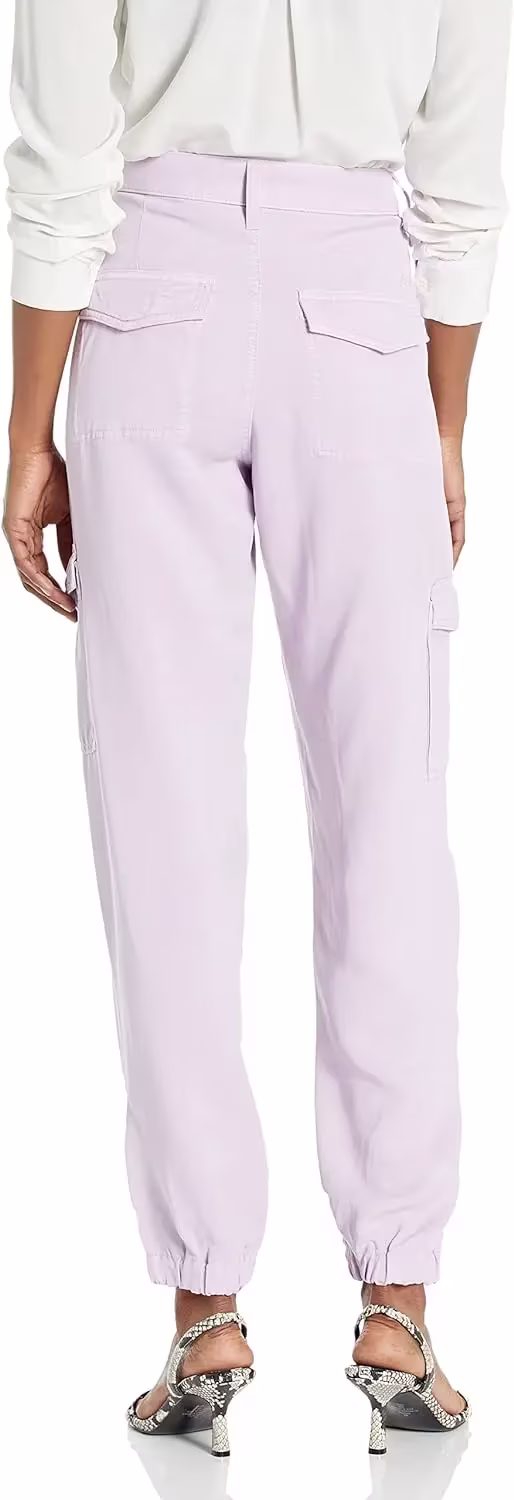 GUESS Kadın Bowie Düz Paça Kargo Chino Pantolon