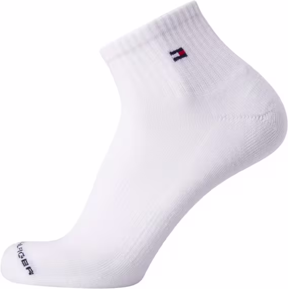 Tommy Hilfiger Erkek Atletik Çorap  Cushion Quarter (12'li Paket)