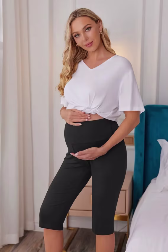 Ekouaer Hamile Kadınlar için Şort  