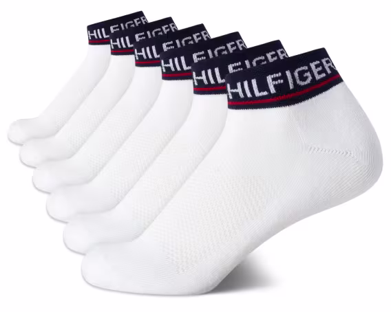 tommy-hilfiger-kadin-6li-paket-bayrak-spor-minder-kisa-murettebat-corap-v-931090