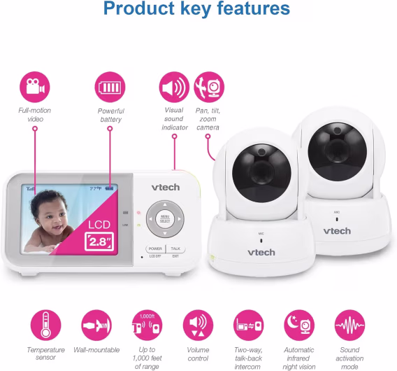VTech VM819 Bebek Monitörü 