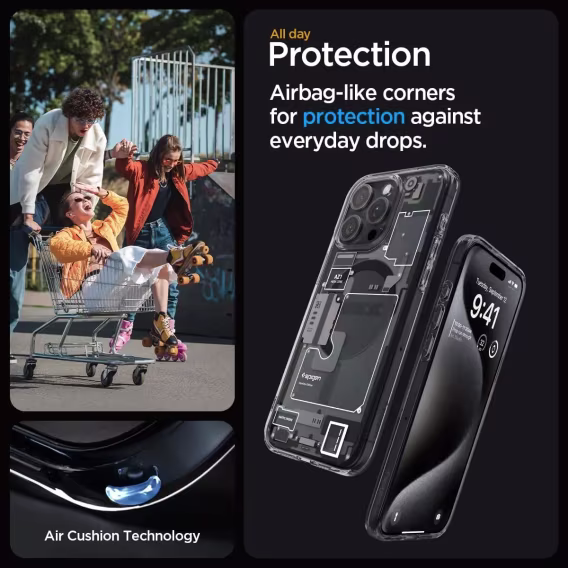 Spigen Manyetik Ultra Hybrid MagFit iPhone 15 Plus Kılıf