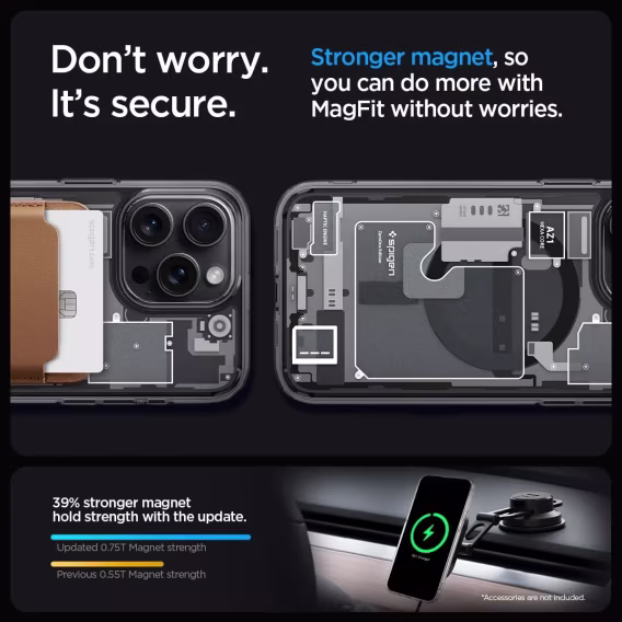 Spigen Manyetik Ultra Hybrid MagFit iPhone 15 Plus Kılıf