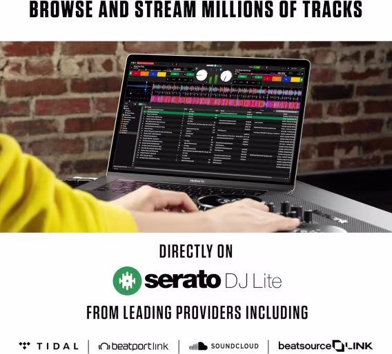 Numark DJ Kontrol Cihazı Paketi  Parti Işıkları ve USB DJ Seti