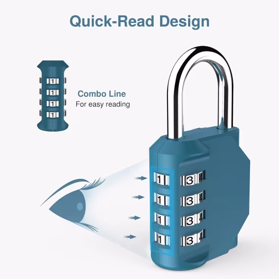 Puroma 2'li Paket Şifreli Kilit 4 Haneli