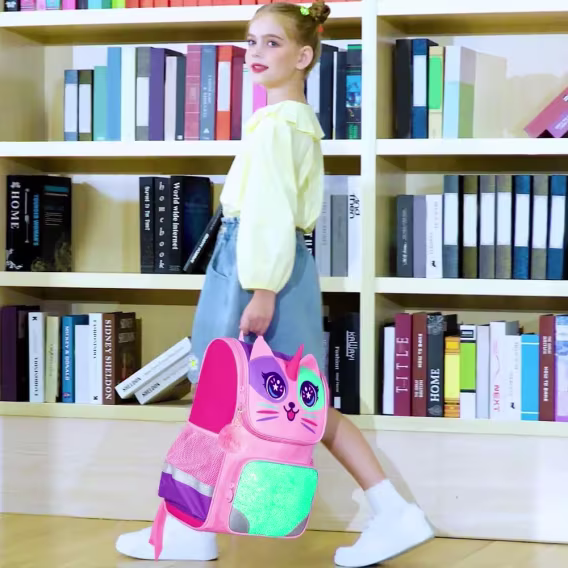 UFNDC Unicorn Kız Çocuk Sırt Çantası 3'lü